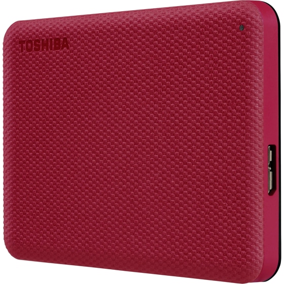 Toshiba Canvio Advance USB 3.2 HDD 4TB 2,5" - Κόκκινο image 3