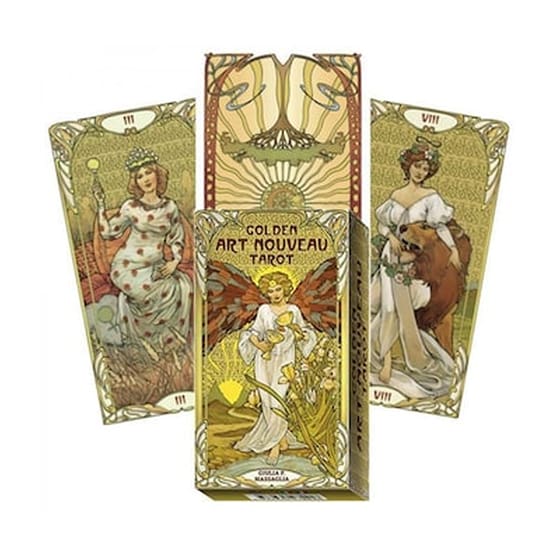 Lo Scarabeo Golden Art Nouveau Tarot Deck - Τράπουλα Ταρώ image 0