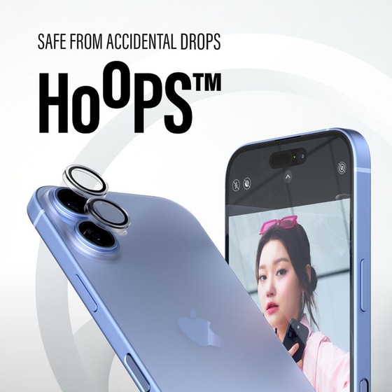 Προστατευτικό κάμερων Apple iPhone 16/iPhone 16 Plus - PanzerGlass Hoops Camera Lens Protection image 5