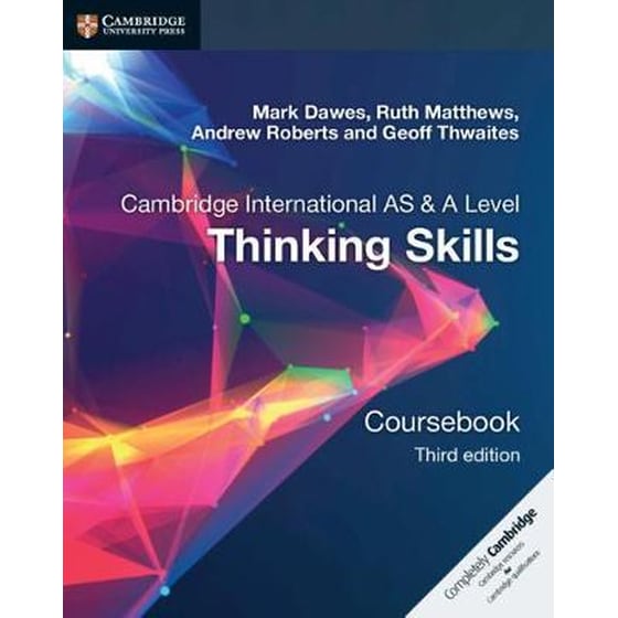Cambridge International AS/A Level Thinking Skills Coursebook image 0