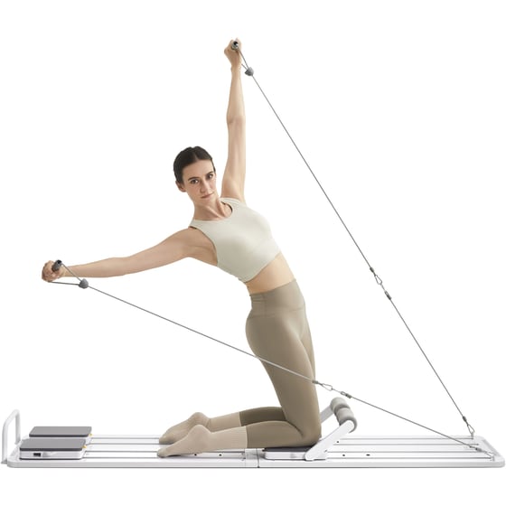 KINGSMITH CRAWLER Pilates Reformer Πολυόργανο Γυμναστικής Λευκό image 1