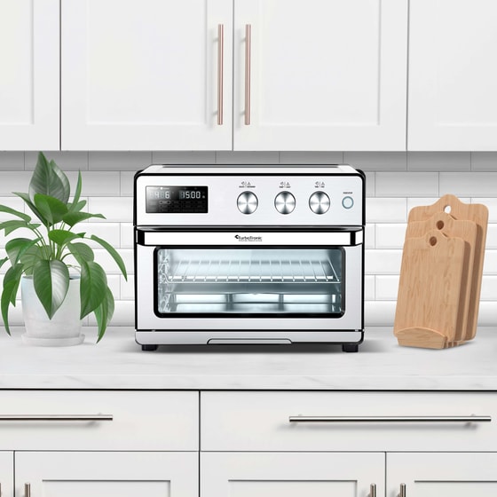 TURBOTRONIC TT-AF32DRD airchef Pro 32 Lt Ασημί Ηλεκτρικό Φουρνάκι image 11