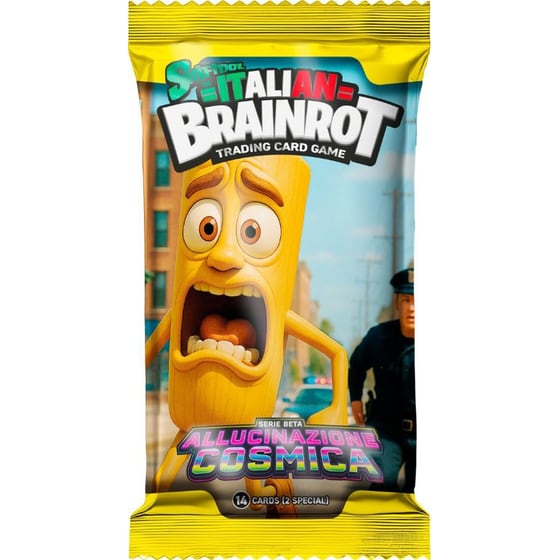 Italian Brainrot Skifidol Σειρά Beta "Allucinazione Cosmica" - 1 Φακελάκι (14 Κάρτες) image 0