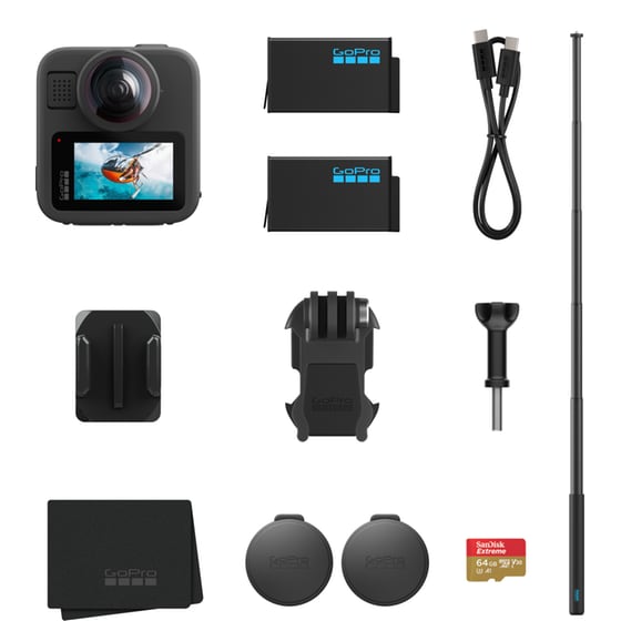 Action Camera GoPro MAX2 - Accessories Bundle image 0