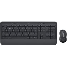 Logitech MK650 Σετ Ασύρματο Ποντίκι & Πληκτρλόγιο Graphite  (ES/US)