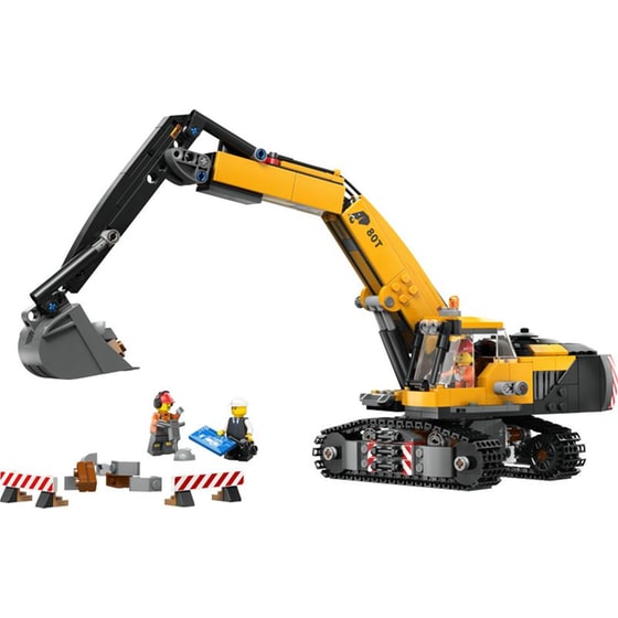 LEGO® City Yellow Construction Excavator (60420) image 2