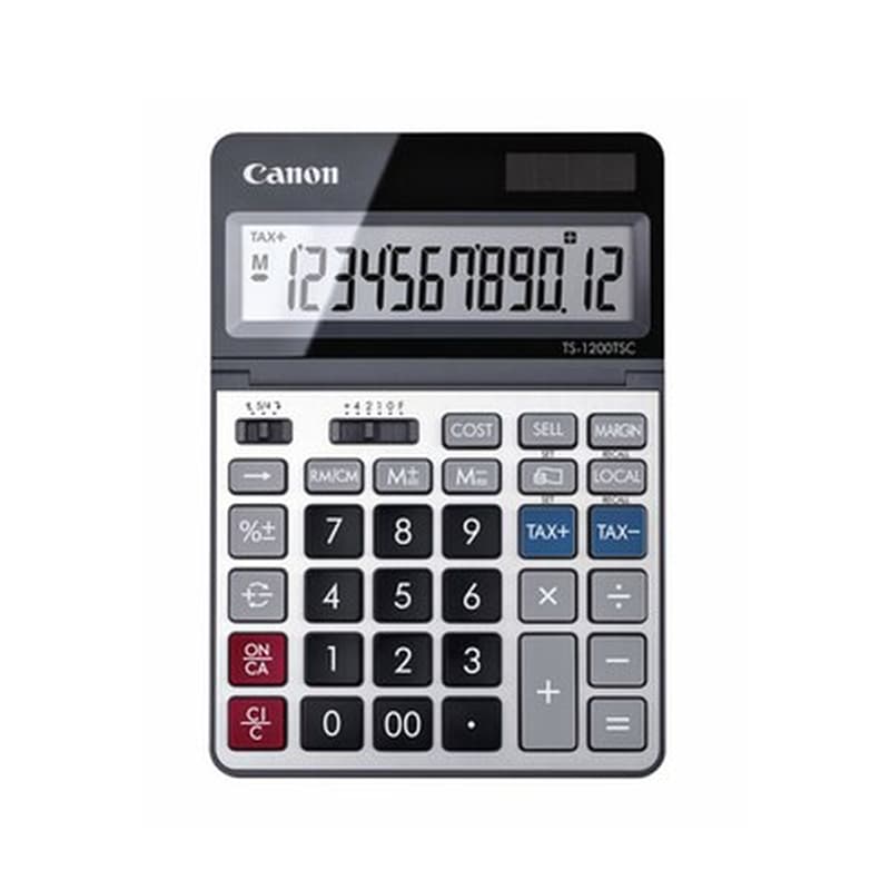 Canon Ts-1200tscdbl 12-digit Calculator (2468c002aa) (cants1200tsc)