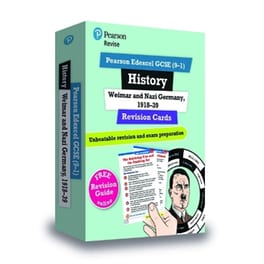 History Weimar and Nazi Germany Revision Cards (with free online Revision Guide and Workbook)