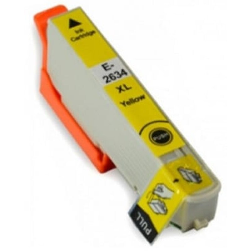 Συμβατό Epson 26XL/T2634XL Κίτρινο Μελάνι Εκτυπωτή C13t26344010