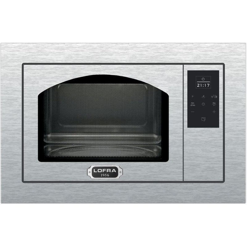 LOFRA LOFRA FMRS6TMECHROME με Grill 20 Lt Inox Εντοιχιζόμενος Φούρνος Μικροκυμάτων