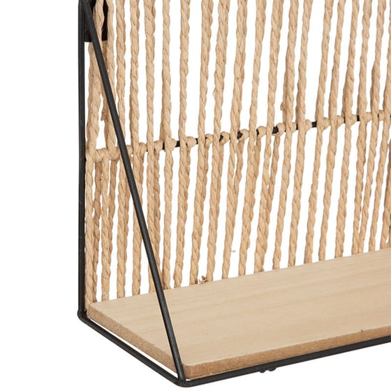 Ράφι Τοίχου Spitishop από MDF 48x12x21cm - Μπεζ image 1