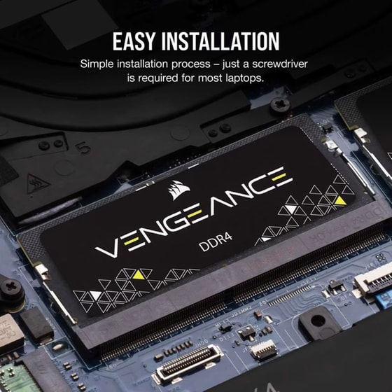 Μνήμη Ram Laptop Corsair Vengeance CMSX16GX4M1A2666C18 16GB DDR4 2666MHz SO-DIMM image 6