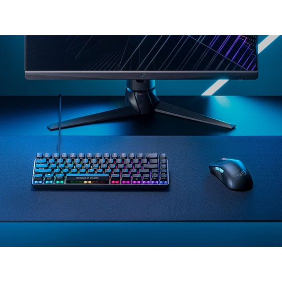 Asus Rog Hone Ace Mousepad  XXL Edition Μαύρο image 1