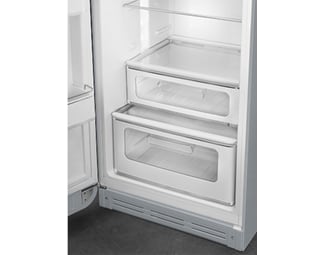 SMEG FAB30LSV5 294 Lt Ασημί Δίπορτο Ψυγείο image 3