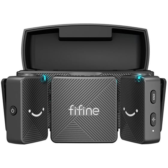Σετ μικροφώνου Fifine M9F - Black image 2