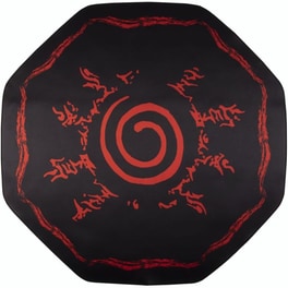 Πατάκι Εισόδου Konix Naruto 100x100 cm - Κόκκινο/Μαύρο
