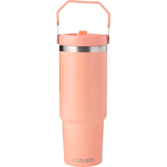 Θερμός Handled Tumbler Coolbee Πορτοκαλί 850 ml image 1