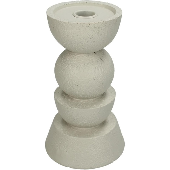 Κηροπήγιο ArteLibre Στολίδι Ιβουάρ Polyresin 11 x 11 x 19 cm image 0