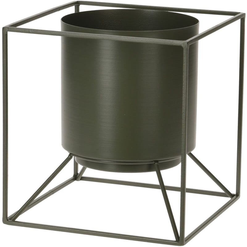 SPITISHOP Κασπώ με Βάση Spitishop K-m Hz1952520 Μεταλλικό 18x18x18 cm - Χακί
