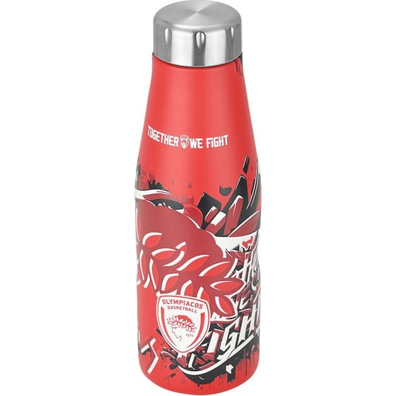 Μπουκάλι Θερμός Estia Home Art Travel Flask Save the Aegean Olympiacos BC Edition Together We Fight 500ml image 2