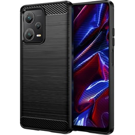 Θήκη Xiaomi Redmi Note 12 / Poco X5 - Tech-Protect Carbon - Μαύρο