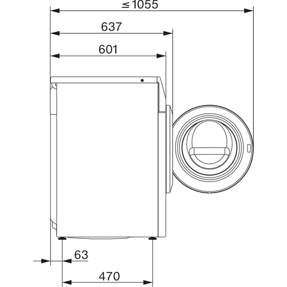 MIELE WTR870WPM Wash & TDos 8kg / 5kg 1.600 Στροφές Λευκό Πλυντήριο Στεγνωτήριο image 6