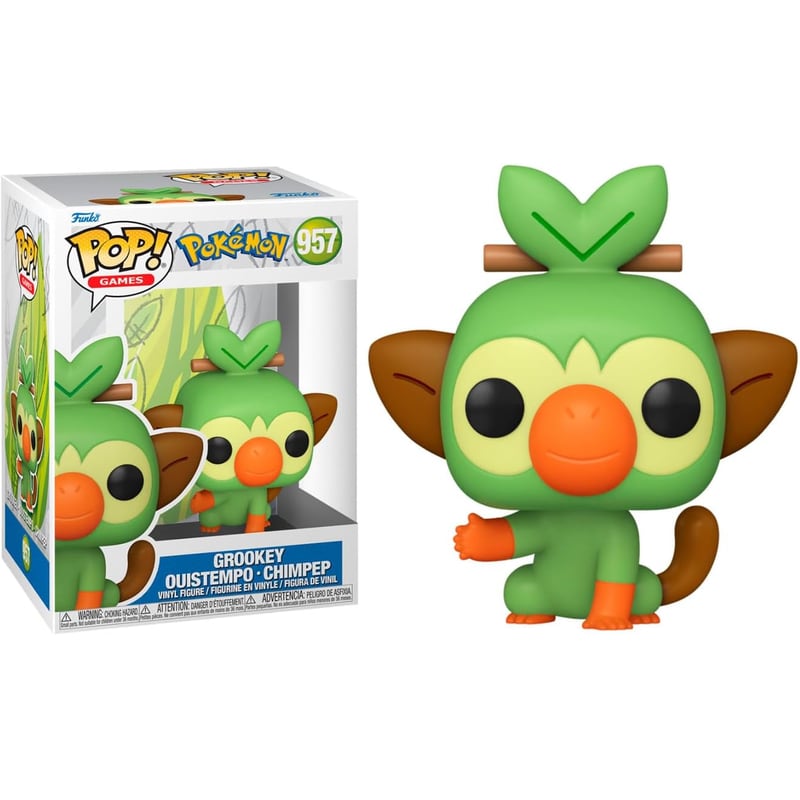 FUNKO Funko Pop! Games - Pokemon - Grookey #957