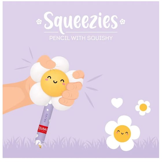 Μολύβι Legami HB Squeezies Daisy image 2