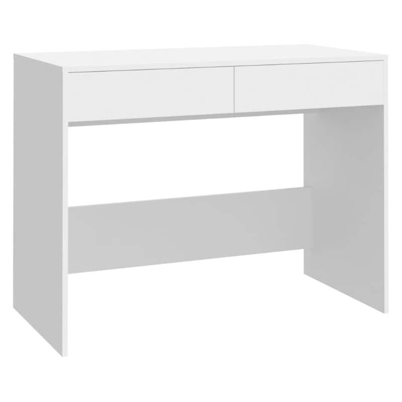 Γραφείο VidaXL από Επεξεργασμένο Ξύλο 101x50x76,5 cm - Λευκό