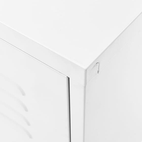 Έπιπλο Τηλεόρασης VidaXL Ατσάλι 105x35x50cm - Λευκό image 7