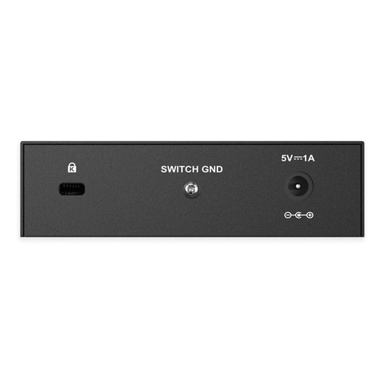D-Link DGS-105 Gigabit Ethernet 10/100/1000 Unmanaged Desktop Switch 5-Port image 1