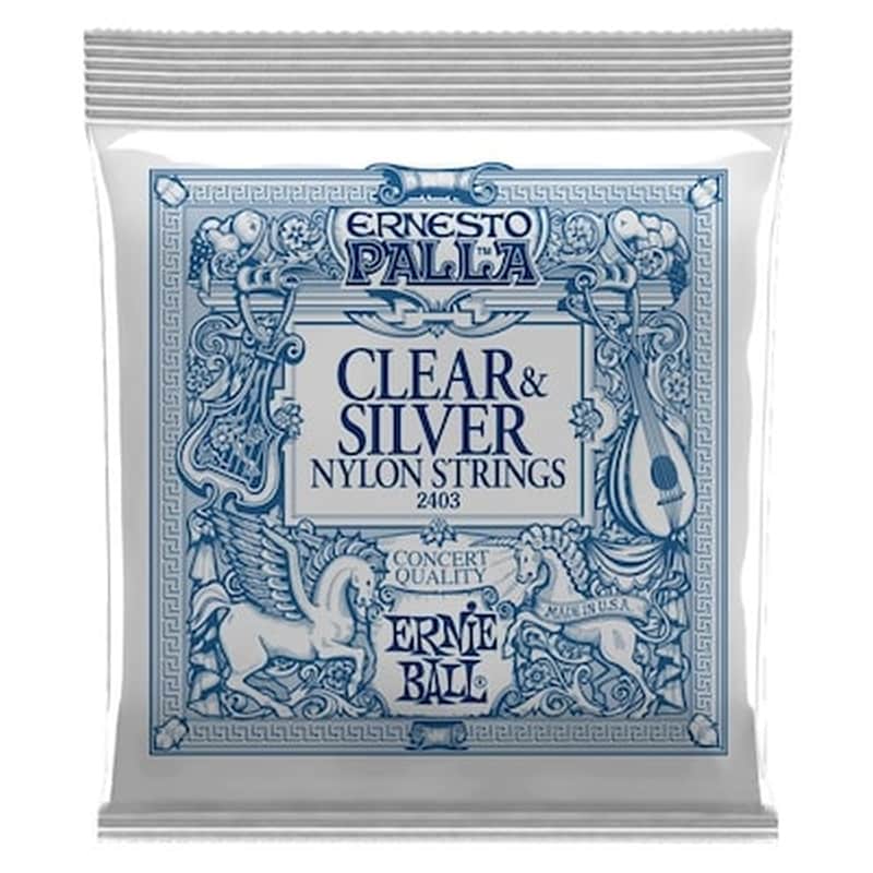 ERNIE BALL Σετ Χορδές Κλασσικής Κιθάρας Ernie Ball 2403 Clear - Silver