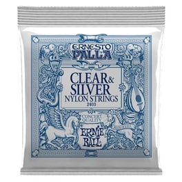 Σετ Χορδές Κλασσικής Κιθάρας Ernie Ball 2403 Clear - Silver