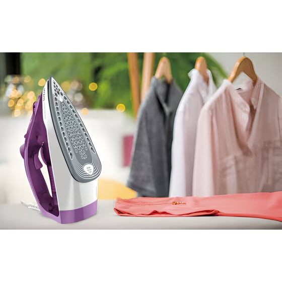 TEFAL EXPRESS STEAM FV2836 2400 W Μώβ Σίδερο Ατμού image 4