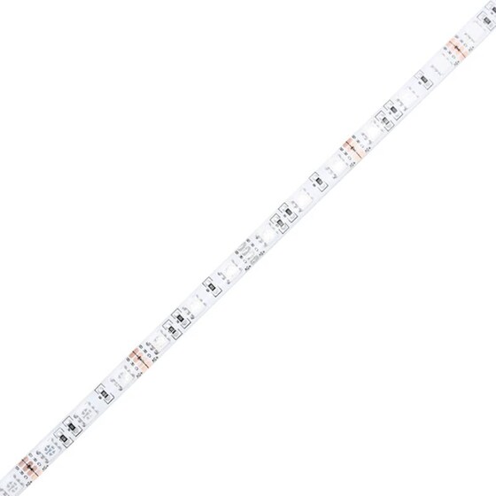 Γραφείο VidaXL με LED από Επεξεργασμένο Ξύλο 130x130x91 cm - Καφέ Δρυς image 7