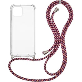 Θήκη Apple iPhone 13 - Sonique με Κορδόνι Armor Clear - Μπορντό