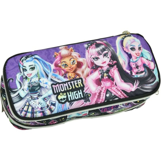 Κασετίνα Οβάλ Gim Monster High image 0