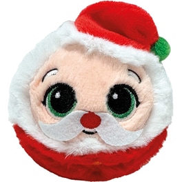 TY Beanie Bouncers  Χνουδωτό Μπαλάκι που Αναπηδάει Άγιος Βασίλης Κόκκινος