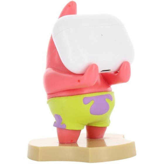 Φιγούρα Βάσης Στήριξης Cable Guys Spongebob Patrick Earbud Holder (HDHMSP400638) image 1