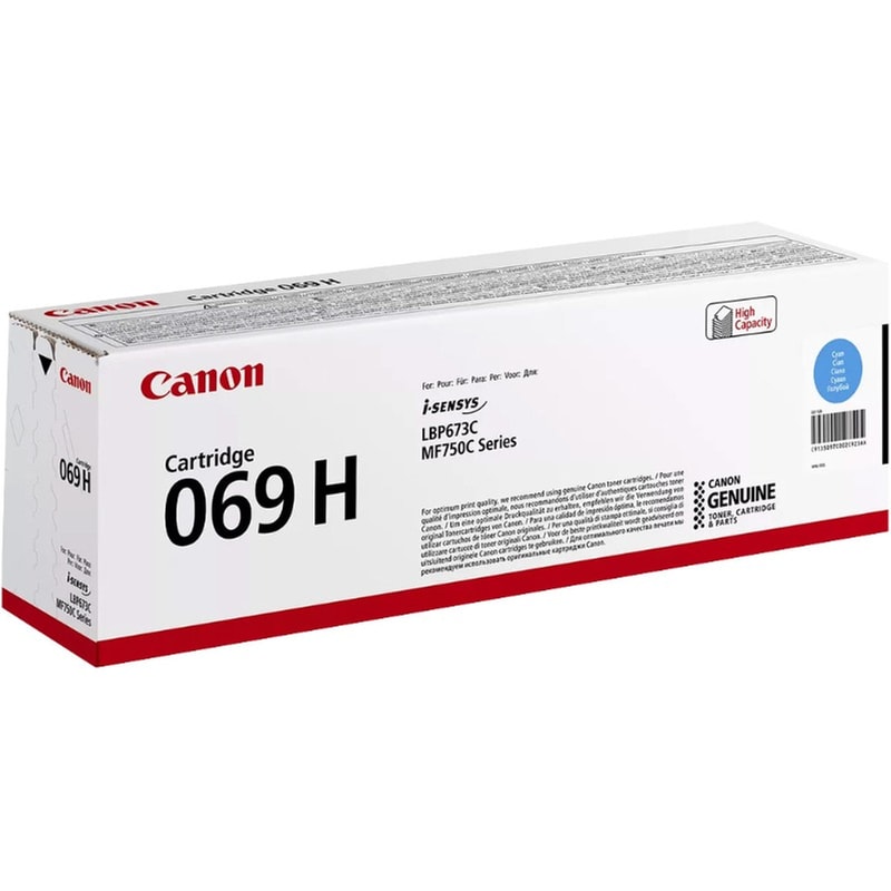 Toner Canon 069H - Cyan