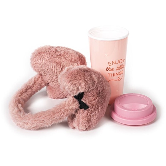 Κούπα Posh+Pop&nbsp;Σετ&nbsp;με&nbsp;Ακουστικά&nbsp;Κρύου&nbsp;Pink image 3