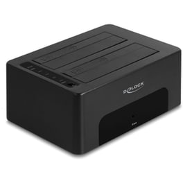 Docking Station Σκληρών Δίσκων Delock 64187, Clone/erase Function, 2x Ssd/hdd, 5gb/s