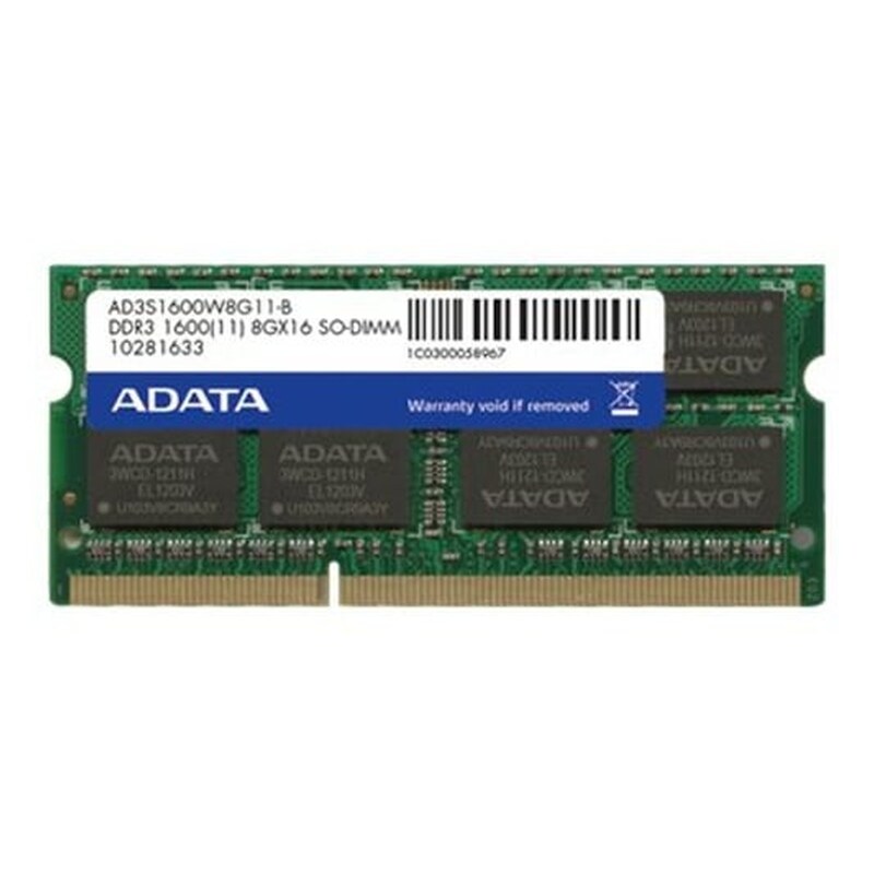 Μνήμη Ram Adata ADDS1600W8G11-S DDR3l 8GB 1600MHz Sodimm για Laptop