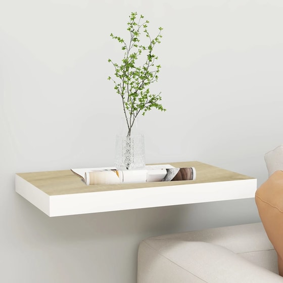 Ράφι Τοίχου VidaXL MDF 50x23 cm -  Λευκό image 1