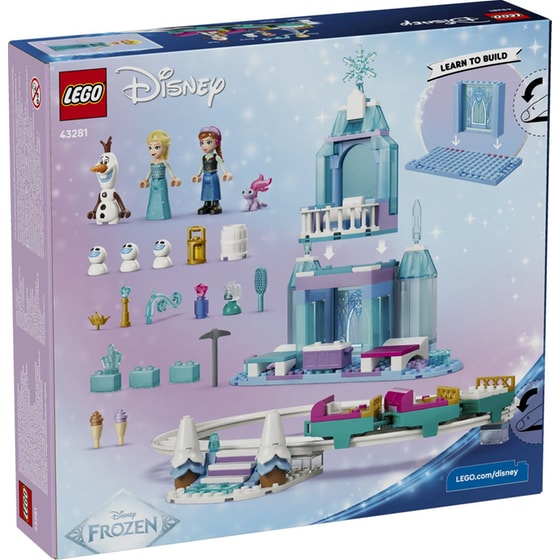 LEGO® Disney Princess Elsa's Ice Castle & Snow Ride Adventure (43281) image 3
