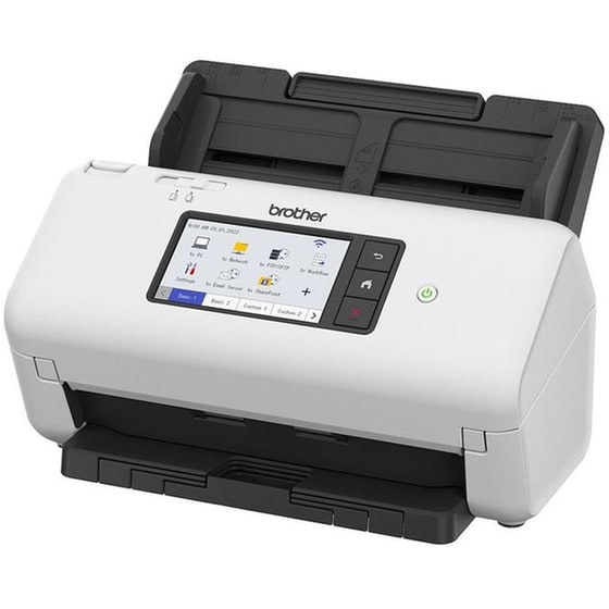 Brother ADS-4700W Σαρωτής εγγράφων A4 Sheetfed Optical 600 DPI με WiFi και Ethernet - Λευκό image 2