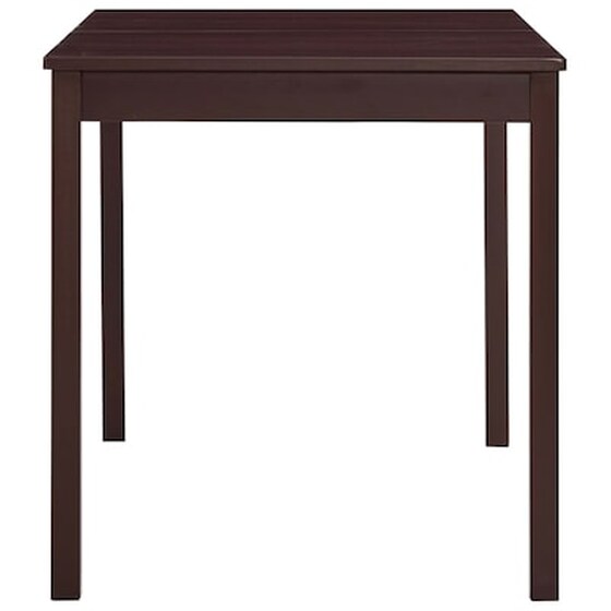 Τραπεζαρία Vidaxl από Ξύλο Πεύκου 140x70x73 cm - Σκούρο Καφέ image 4
