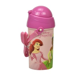Παγούρι Gim Πλαστικό Fd Princess Summer Fun 500 ml Ροζ