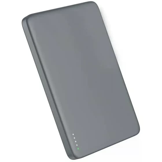 Powerbank&nbsp;Valenta Ultra Slim Wireless Magsafe&nbsp;5000mAh με Θύρα USB-C Grey image 4