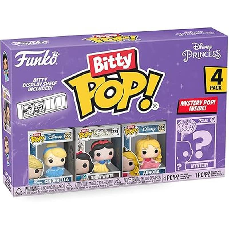 FUNKO Funko Bitty Pop! - Disney - Cinderella/Snow White/Aurora 3-pack